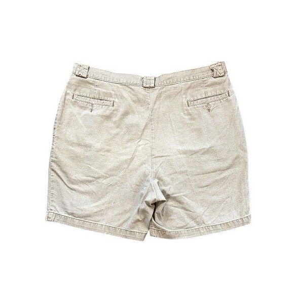 Vintage Arkansas Razorbacks Embroidered Khaki Shorts - Picture 2 of 3